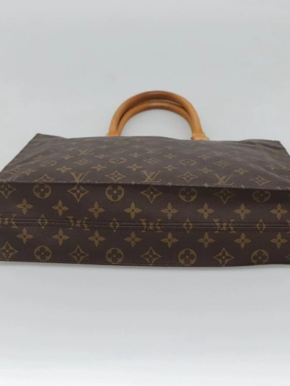 LOUIS VUITTON Monogram Sac Plat Hand Bag M51140 LV Auth - Picture 5 of 13